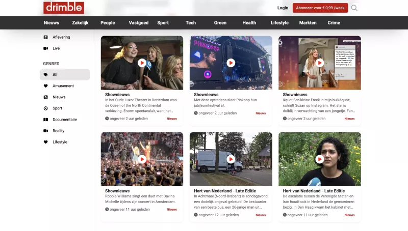 Drimble TV Streaming