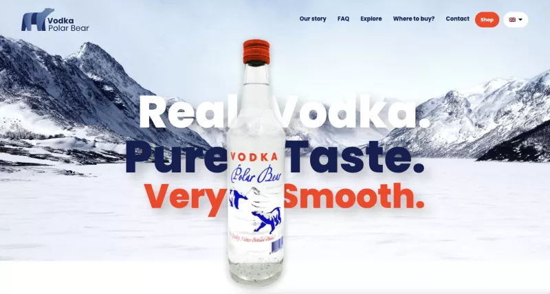 Vodka Polar Bear